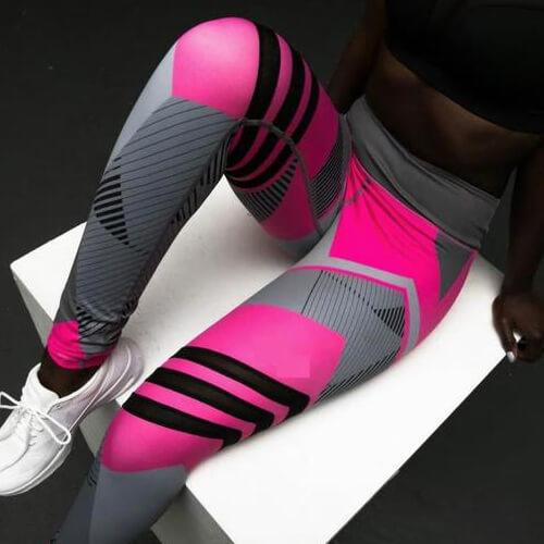 Reflective Sport Yoga Pants BadAssWear.fi