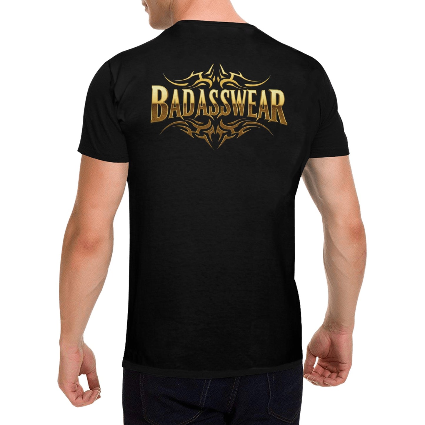 100% cotton Men's T-Shirt Black