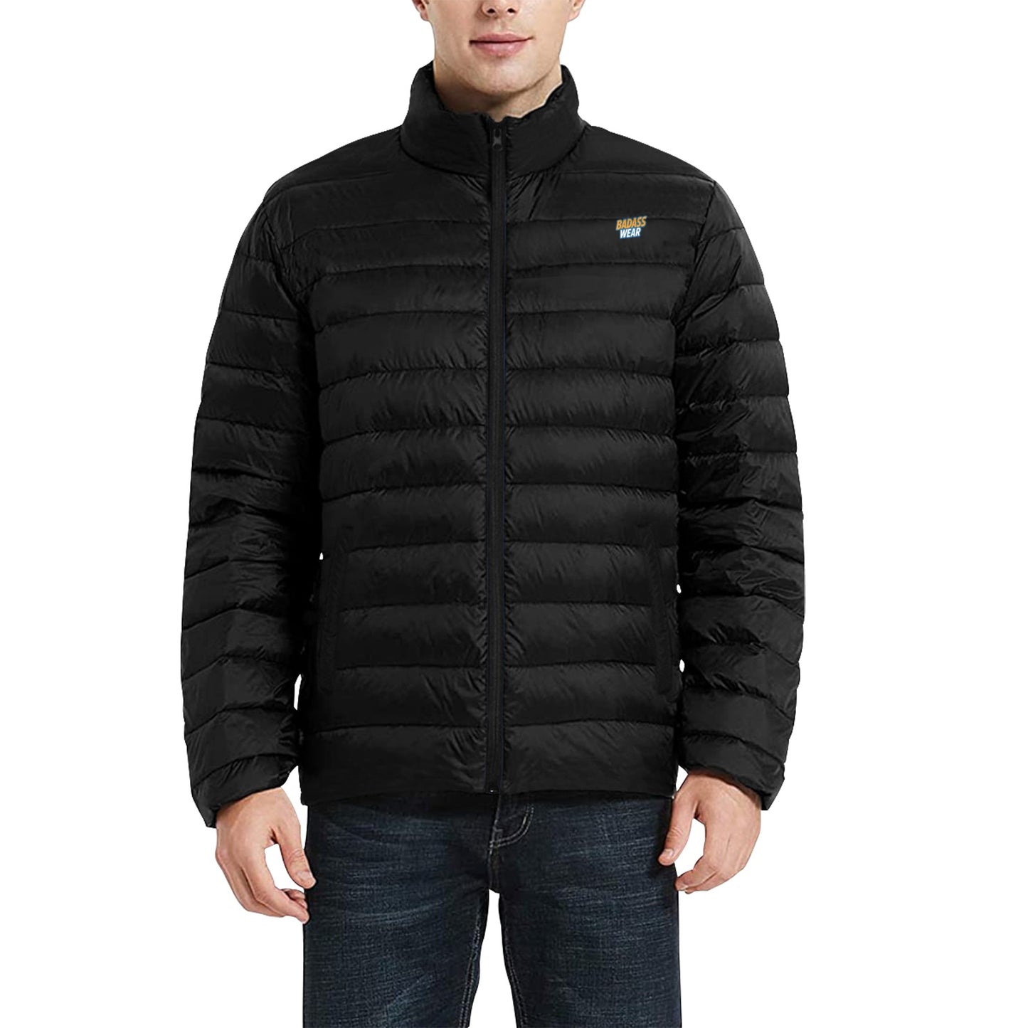 No pain no gain Men's padded jacket