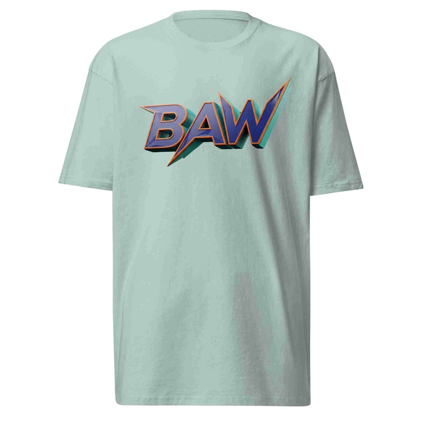 Elevate Your Style with the Premium Men's Heavyweight T-Shirt BadAssWear.fi