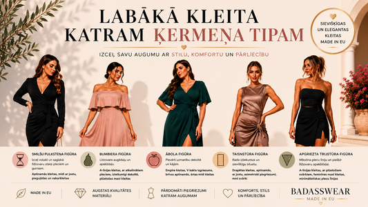 Labākā kleita katram ķermeņa tipam