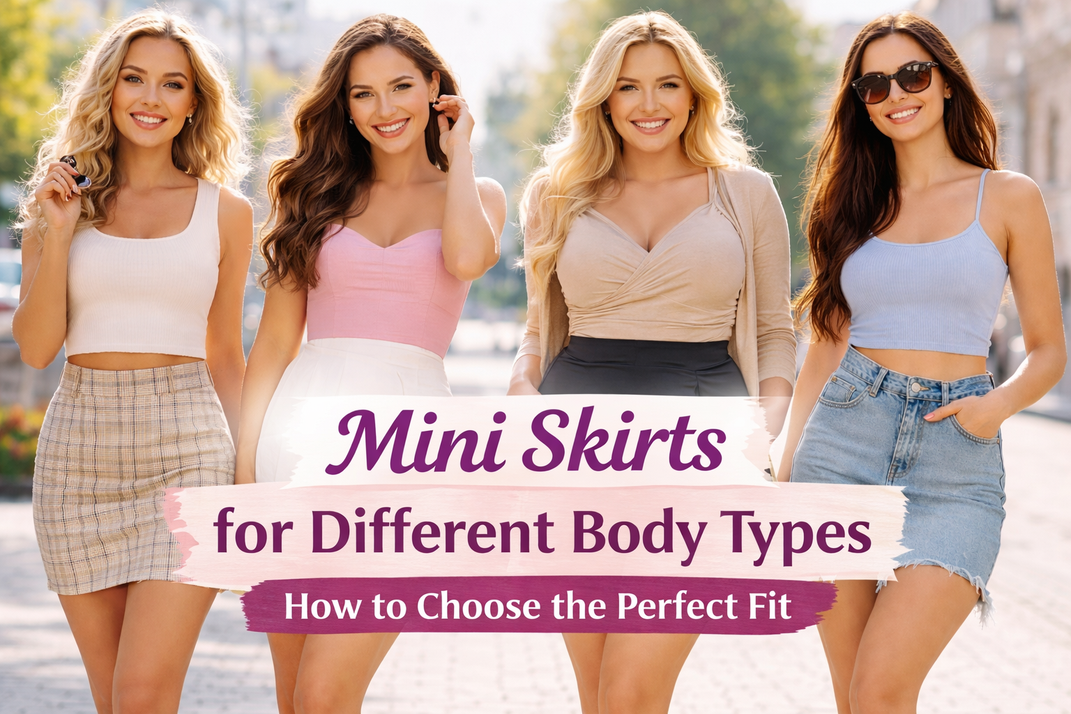 Mini Skirts for Different Body Types – How to Choose the Perfect Fit (and Find Yours Easily)