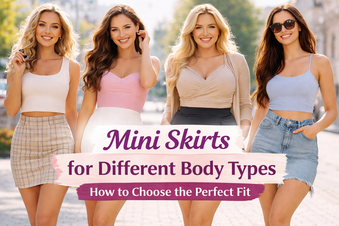 Mini Skirts for Different Body Types – How to Choose the Perfect Fit (and Find Yours Easily)