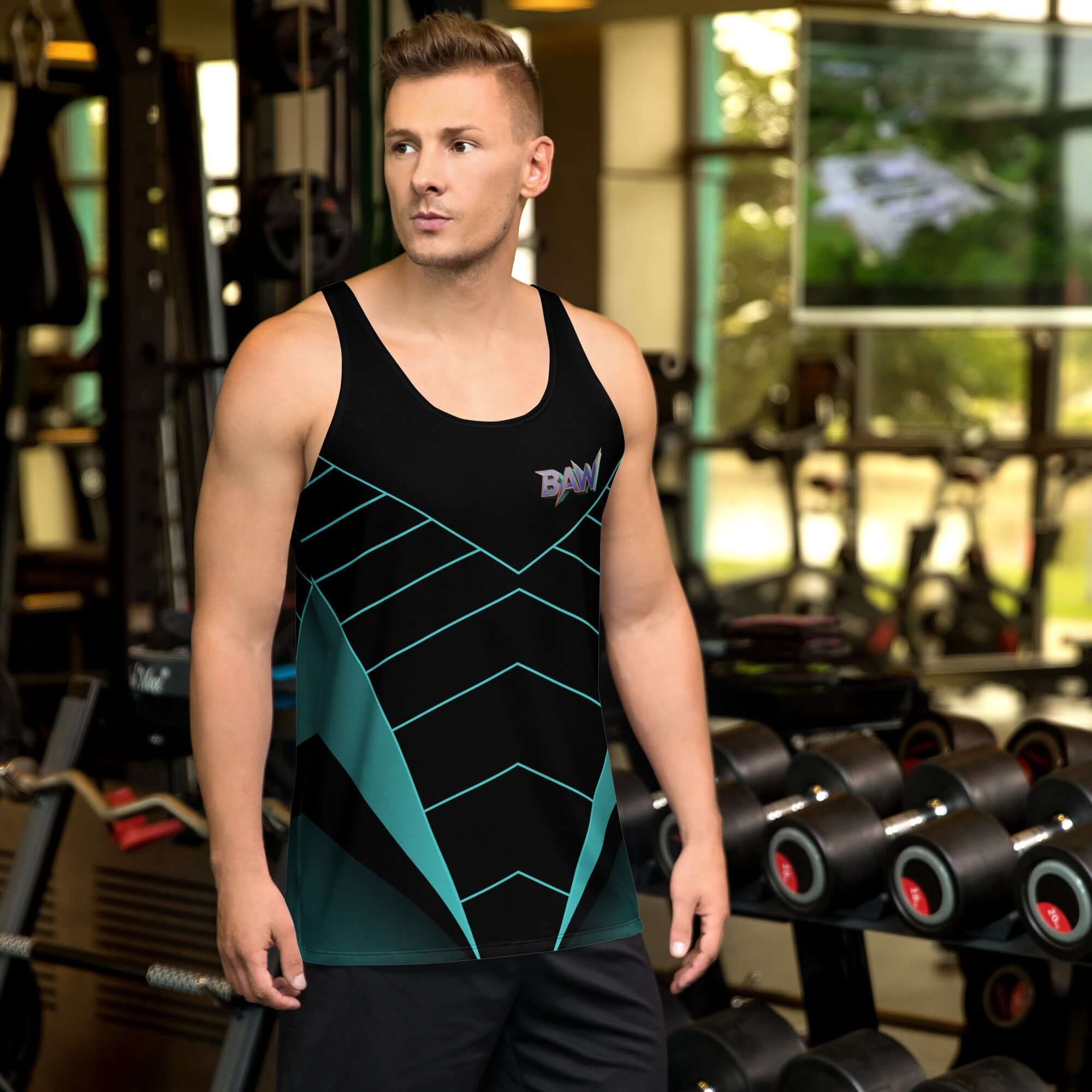 Miesten-tank-toppi BadAssWear.fi