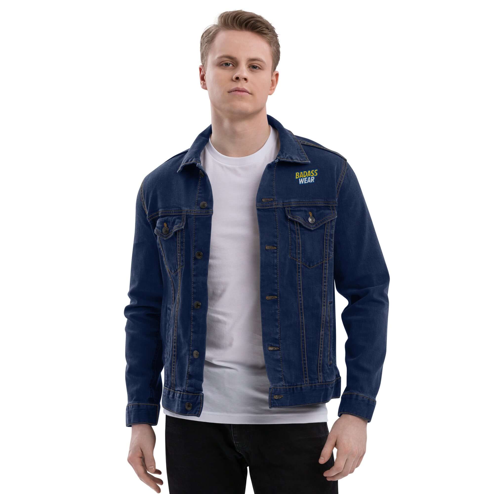 Unisex-denim-farkkutakki BadAssWear.fi