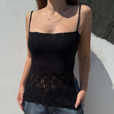 Fashion Street Slim Fit Breathable Versatile Personality Camisole Solid Color Vest Artsadd