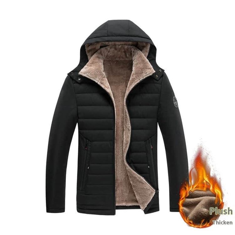 Middle-aged And Elderly Cotton-padded Clothes High Quality Winter Plus Size BadAssWear.fi