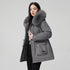 Hooded Padded Cotton Coat Women BadAssWear.fi