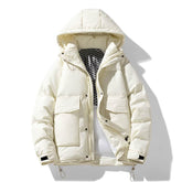 Hooded Down Jacket Men&
