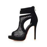 Sexy Summer Heels with Breathable Mesh Design