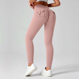 Fitness Yoga Pants For Women High-waisted Butt-lifting Stretchy Form-fitting Workout Tights BadAssWear.fi