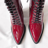 Ladies pointed toe lace high heels BadAssWear.fi