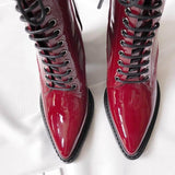Ladies pointed toe lace high heels BadAssWear.fi