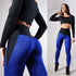 Contrasting Color Stitching Hip-Lifting Slim-Fitting Sports Running FitnessYoga Leggings Artsadd
