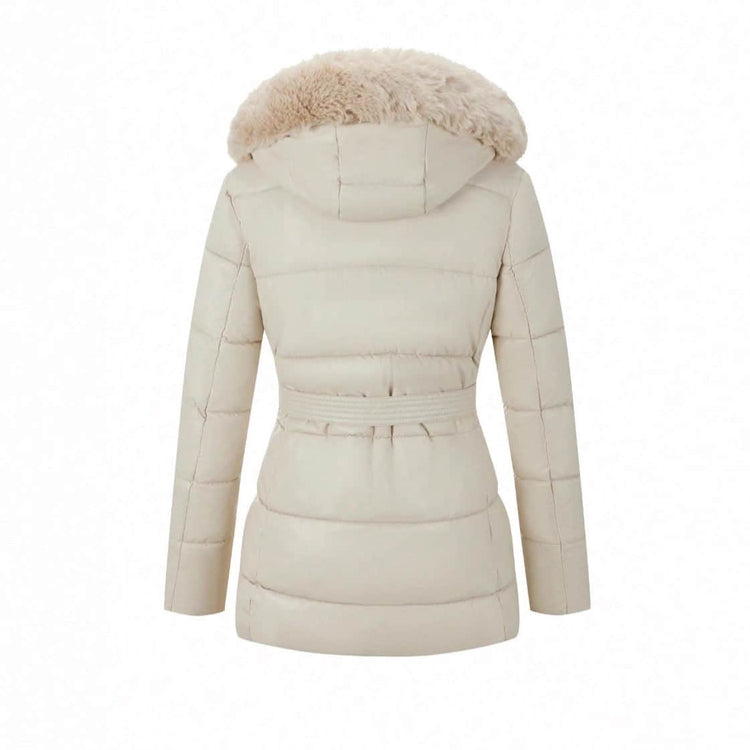 Snow And Snow Cotton Jacket With Lightweight Quilted Hooded BadAssWear.fi