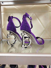 Golden Predator Luxury Panther Detail Platform Heels