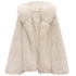 Short Texture Furry Coat Loose Temperament Lapel Cool Long Sleeve Fashion Women BadAssWear.fi