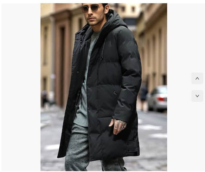 Thickened Warm Casual Cotton Coat BadAssWear.fi