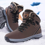 Winter Plus Size Fleece Lined Padded Warm Keeping Snow Boots BadAssWear.fi