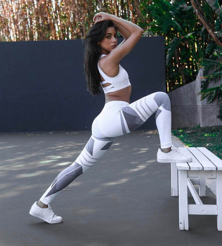 Reflective Sport Yoga Pants BadAssWear.fi