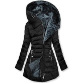 Slim-fit Cotton-padded Jacket Coat Hooded BadAssWear.fi