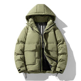 Hooded Down Jacket Men&