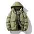 Hooded Down Jacket Men&