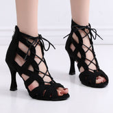 Velvet Rhythm Women Dance Heels for Confident Movement