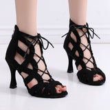 Velvet Rhythm Women Dance Heels for Confident Movement