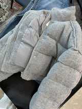 Gray All-match Season Warm Korean Style Cotton Clothes Women BadAssWear.fi