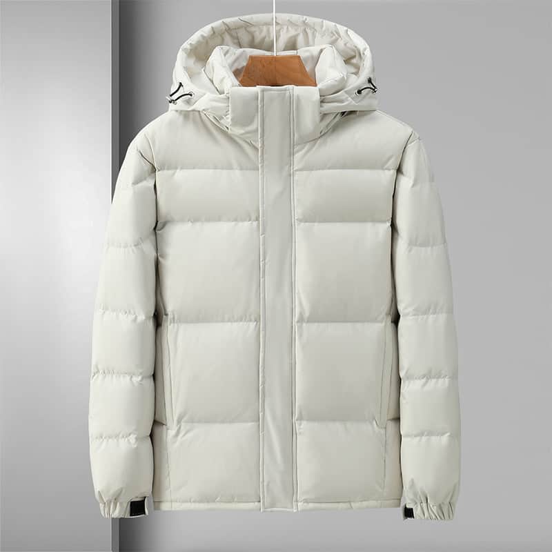 Winter Down Jacket Men's High-grade Hooded Loose BadAssWear.fi