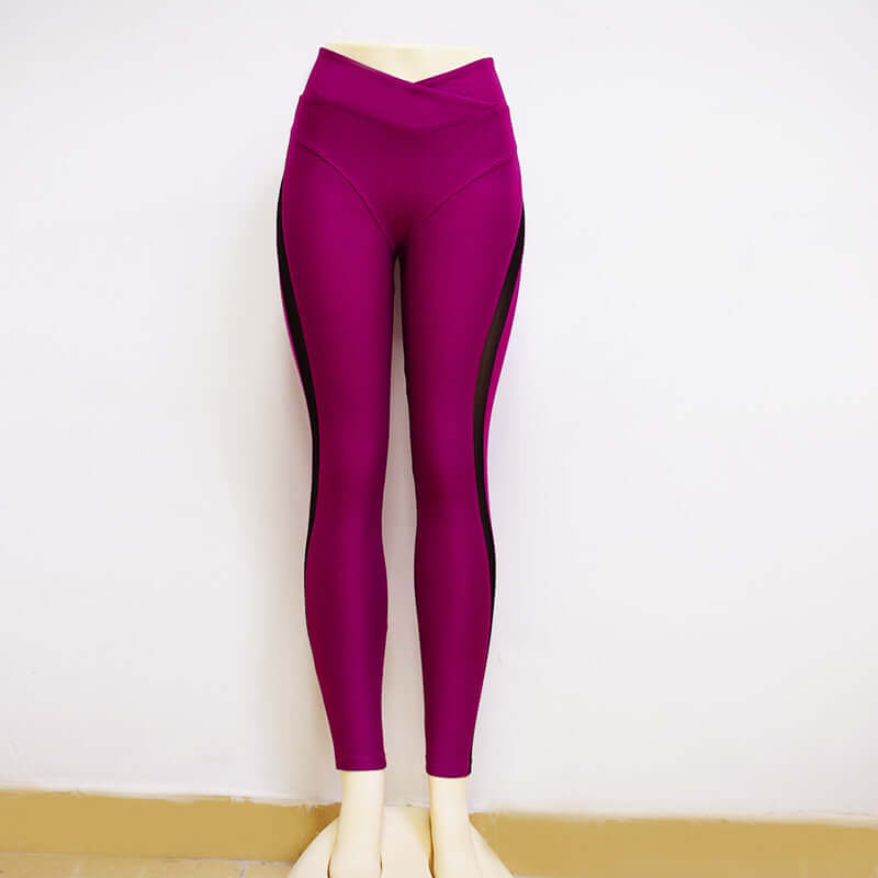 New Women Elastic Sport Yoga High Waist Pants Leggings Artsadd