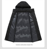 Winter Down Jacket Men's High-grade Hooded Loose BadAssWear.fi