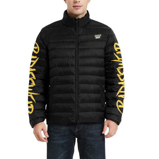 Men's Stand Collar Padded Jacket