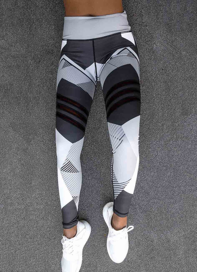 Reflective Sport Yoga Pants BadAssWear.fi