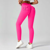 Fitness Yoga Pants For Women High-waisted Butt-lifting Stretchy Form-fitting Workout Tights BadAssWear.fi
