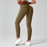 Fitness Yoga Pants For Women High-waisted Butt-lifting Stretchy Form-fitting Workout Tights BadAssWear.fi