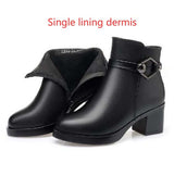 Autumn and winter new women's round toe women's cotton shoes side BadAssWear.fi