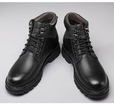 Winter Leather Martin Boots Men&