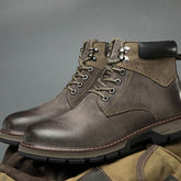 Winter Leather Martin Boots Men&
