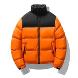 Couple Short Cotton-padded Men's Stand-up Collar Thermal Coat BadAssWear.fi