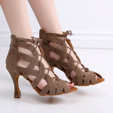 Velvet Rhythm Women Dance Heels for Confident Movement