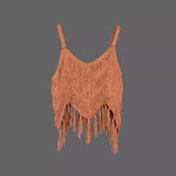 Women's Knitwear Tassel Pullover Hollow Out BadAssWear.fi