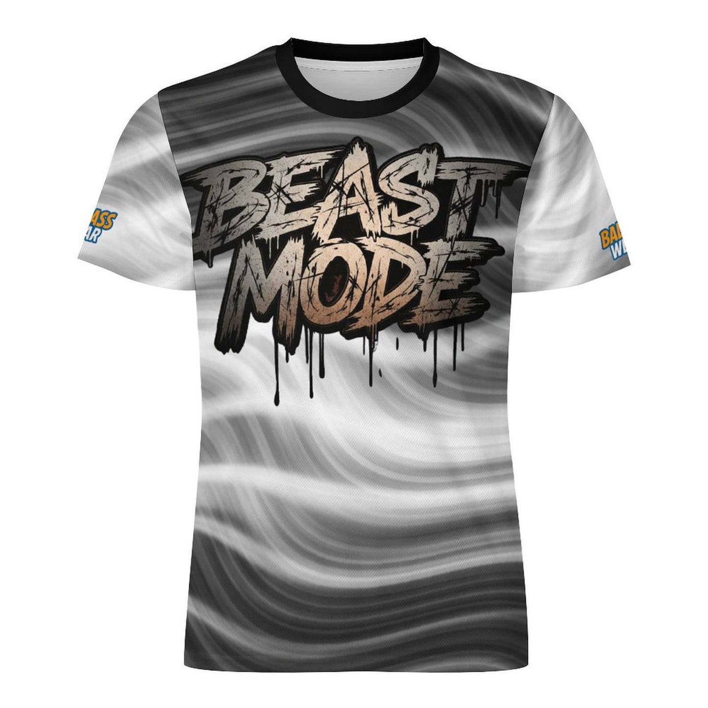 Beast Mode" Quick-Dry T-Shirt