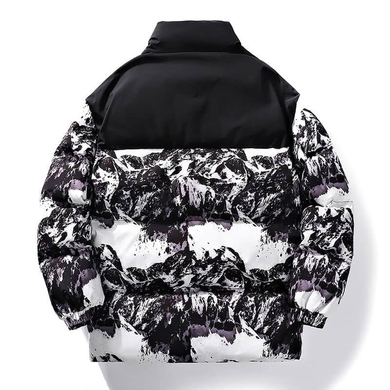 Autumn And Winter Casual Down Cotton-padded Jacket For Men BadAssWear.fi