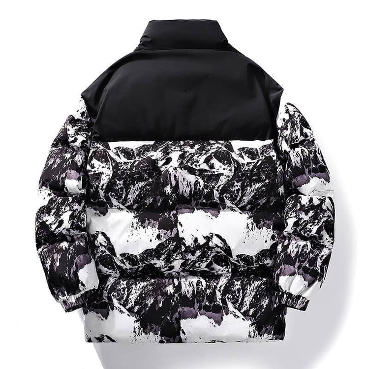 Autumn And Winter Casual Down Cotton-padded Jacket For Men BadAssWear.fi