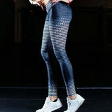 Gradient dot print yoga pants leggings Artsadd