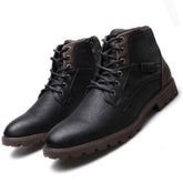 winter men warm shoes martin boots snow boots BadAssWear.fi
