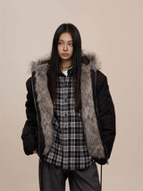 Cotton Coat Jacket Women's Warm BadAssWear.fi