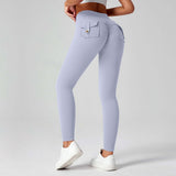 Fitness Yoga Pants For Women High-waisted Butt-lifting Stretchy Form-fitting Workout Tights BadAssWear.fi